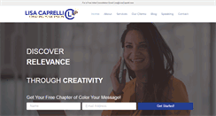 Desktop Screenshot of lisacaprelli.com